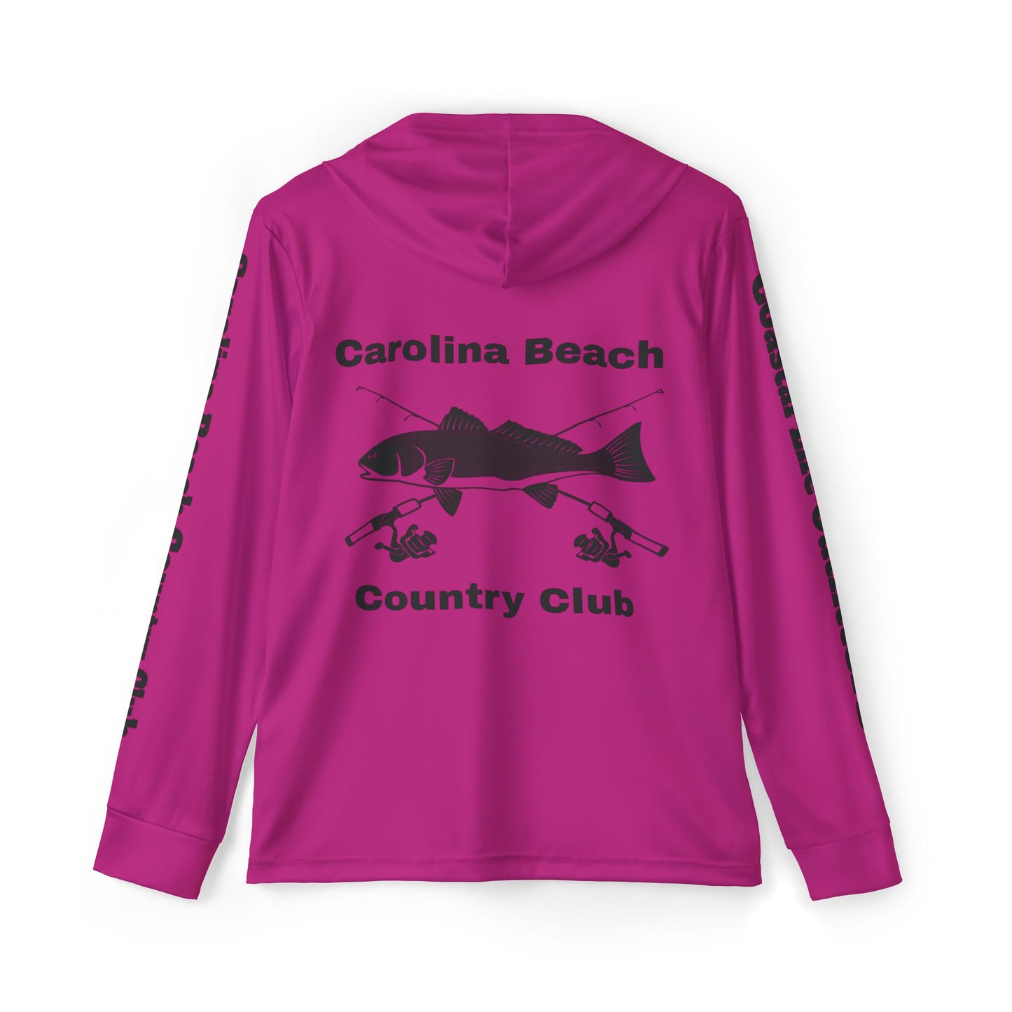 Carolina Beach Country Club Sun shirt with Hoodie UPF 50+