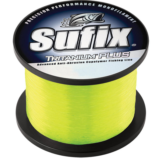 Sufix Tritanum Plus - 17lb - Chartreuse - 840 yds [696-117CH]