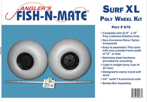 NEW SURF XL POLY WHEEL KIT  #679