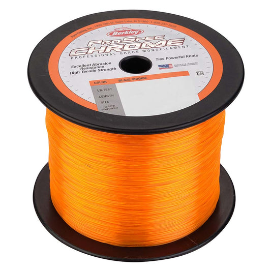 Berkley ProSpec Chrome Blaze Orange Monofilament - 130 lb - 2000 yds - PSC5B130-80 [1544016]