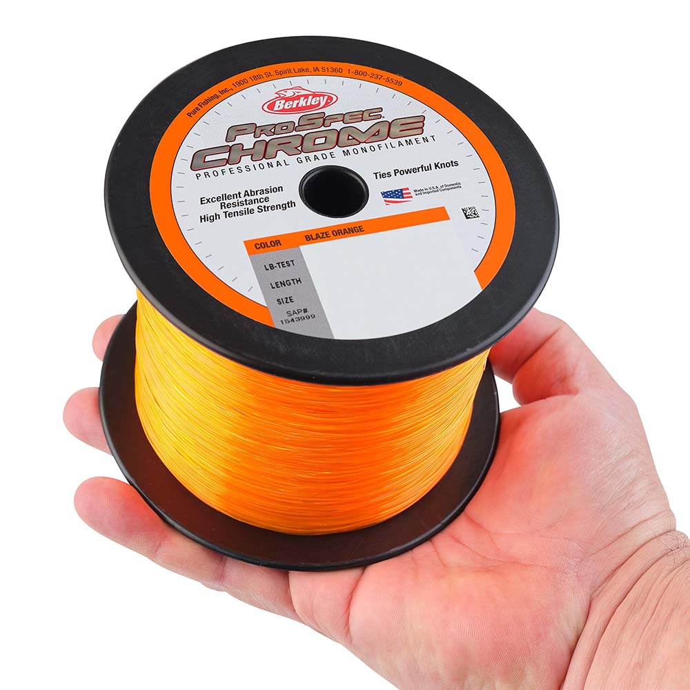 Berkley ProSpec Chrome Blaze Orange Monofilament - 50 lb - 1000 yds - PSC1B50-80 [1544000]